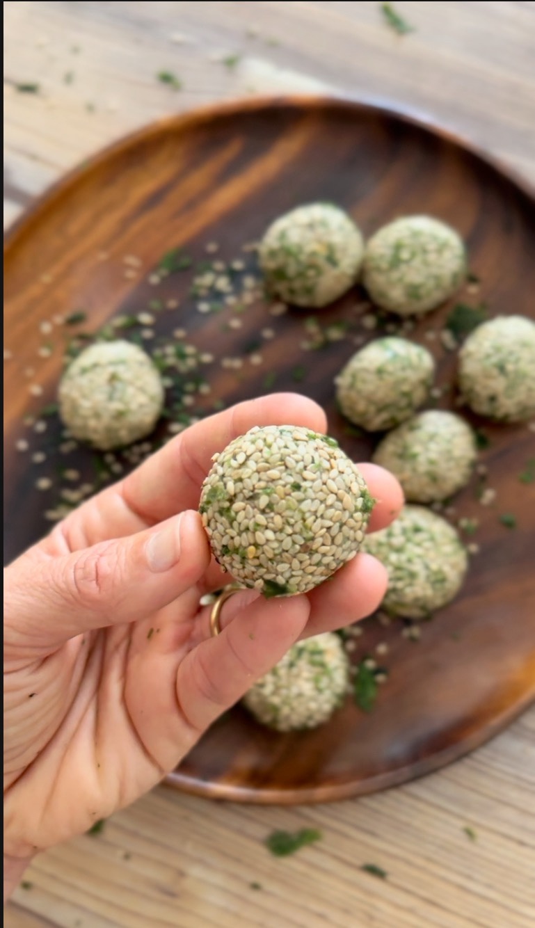 Bolas energéticas salgadas